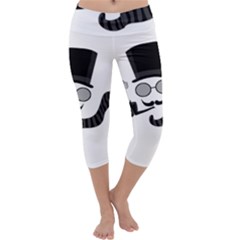 Invisible Man Capri Yoga Leggings