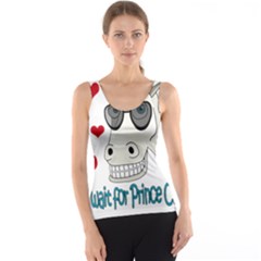 Don t Wait For Prince Sharming Tank Top by Valentinaart