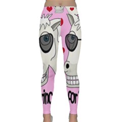 Don t Wait For Prince Charming Classic Yoga Leggings by Valentinaart