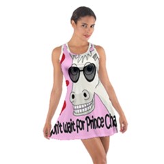 Don t Wait For Prince Charming Cotton Racerback Dress by Valentinaart