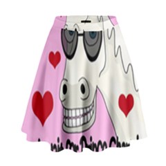 Don t Wait For Prince Charming High Waist Skirt by Valentinaart