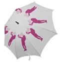 Selfie Girl Graphic Hook Handle Umbrellas (Large) View2