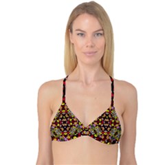 Queen DRAG Reversible Tri Bikini Top