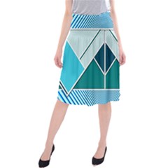 Logo Concept Banner Header Idea Midi Beach Skirt