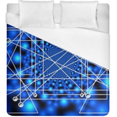 Network Connection Structure Knot Duvet Cover (king Size)