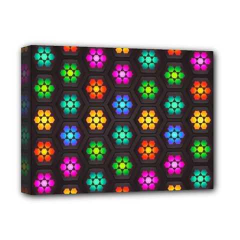 Pattern Background Colorful Design Deluxe Canvas 16  X 12  