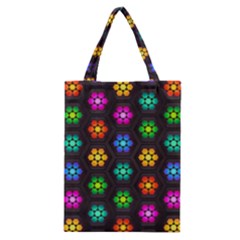 Pattern Background Colorful Design Classic Tote Bag by Amaryn4rt