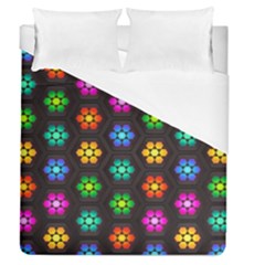 Pattern Background Colorful Design Duvet Cover (queen Size)