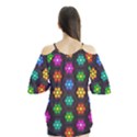 Pattern Background Colorful Design Flutter Tees View2