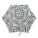 Structure Pattern Network Mini Folding Umbrellas View1