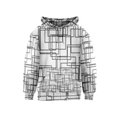 Structure Pattern Network Kids  Zipper Hoodie by Amaryn4rt