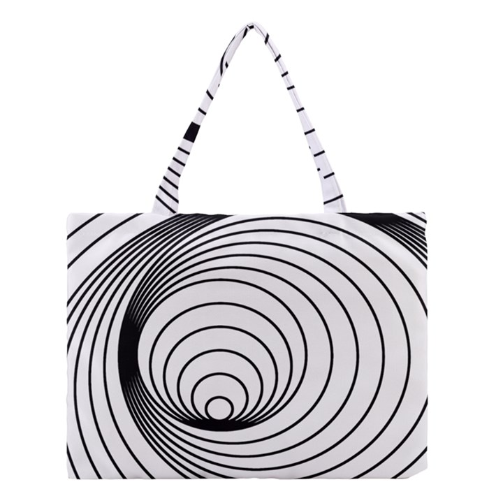 Spiral Eddy Route Symbol Bent Medium Tote Bag