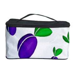 Decorative plums pattern Cosmetic Storage Case