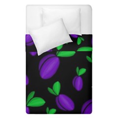 Plums Pattern Duvet Cover Double Side (single Size)