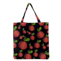 Peaches Grocery Tote Bag by Valentinaart