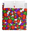 Peaches and plums Duvet Cover Double Side (Queen Size) View1