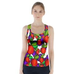 Peaches And Plums Racer Back Sports Top