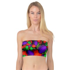 Plums And Peaches Bandeau Top by Valentinaart