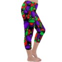 Plums and peaches Capri Winter Leggings  View3