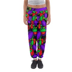 Plums And Peaches Women s Jogger Sweatpants by Valentinaart