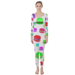 Macaroons Long Sleeve Catsuit by Valentinaart