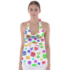 Macaroons Babydoll Tankini Top by Valentinaart