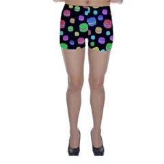 Colorful Macaroons Skinny Shorts by Valentinaart