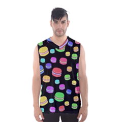 Colorful Macaroons Men s Basketball Tank Top