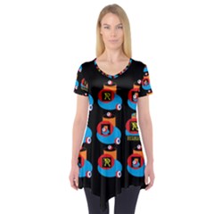 Queen Mrtacpans Two 5 Short Sleeve Tunic 