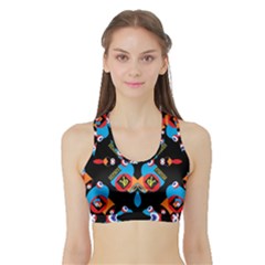 Amour De Amour Sports Bra With Border by MRTACPANS