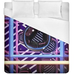 Abstract Sphere Room 3d Design Duvet Cover (king Size)