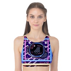 Abstract Sphere Room 3d Design Tank Bikini Top by Amaryn4rt