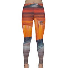 Architecture Art Bright Color Classic Yoga Leggings by Amaryn4rt