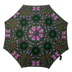 Digital Kaleidoscope Hook Handle Umbrellas (large)