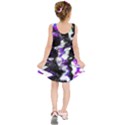 Abstract Canvas Acrylic Digital Design Kids  Sleeveless Dress View2