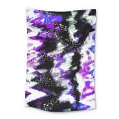 Abstract Canvas Acrylic Digital Design Small Tapestry