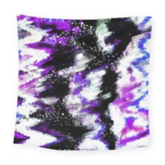 Abstract Canvas Acrylic Digital Design Square Tapestry (large) by Amaryn4rt