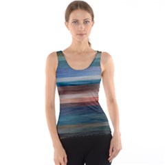 Background Horizontal Lines Tank Top by Amaryn4rt