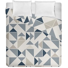 Geometric Triangle Modern Mosaic Duvet Cover Double Side (california King Size)