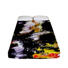 Canvas Acrylic Digital Design Art Fitted Sheet (full/ Double Size)