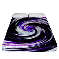 Canvas Acrylic Digital Design Fitted Sheet (king Size)