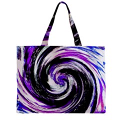 Canvas Acrylic Digital Design Zipper Mini Tote Bag by Amaryn4rt