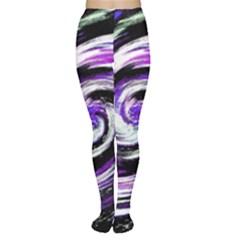 Canvas Acrylic Digital Design Women s Tights by Amaryn4rt