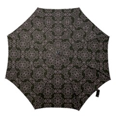 Line Geometry Pattern Geometric Hook Handle Umbrellas (small) by Amaryn4rt