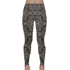 Line Geometry Pattern Geometric Classic Yoga Leggings by Amaryn4rt