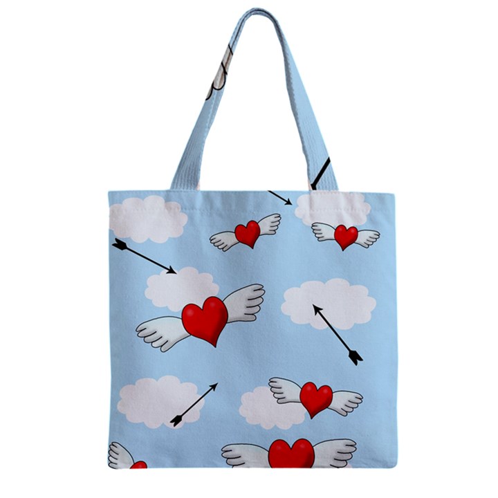 Love hunting Zipper Grocery Tote Bag