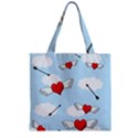 Love hunting Zipper Grocery Tote Bag View2