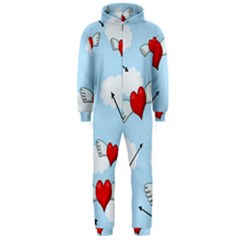 Love Hunting Hooded Jumpsuit (men)  by Valentinaart