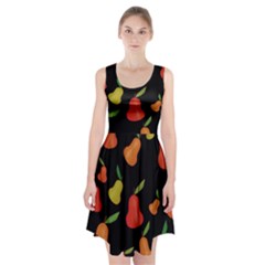 Pears Pattern Racerback Midi Dress