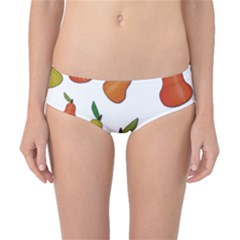 Decorative Pears Pattern Classic Bikini Bottoms by Valentinaart